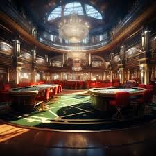 Live dealer blackjack studio with multiple camera angles