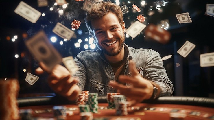 ekor harian Sakong live dealer table showing card hands, player positions, and betting areas on mobile screen